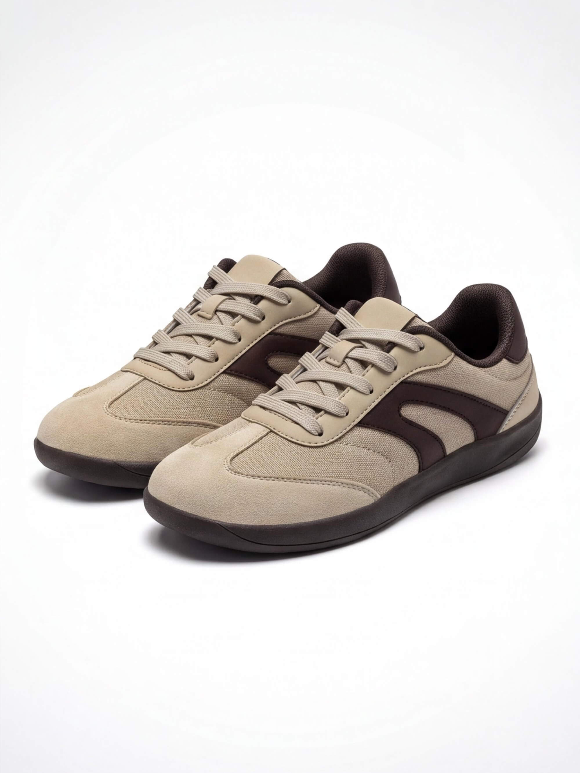 Women’s Retro Panelled Low-Top Sneakers