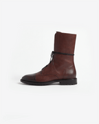 Women’s Lace-Up Cap-Toe Ankle Boots