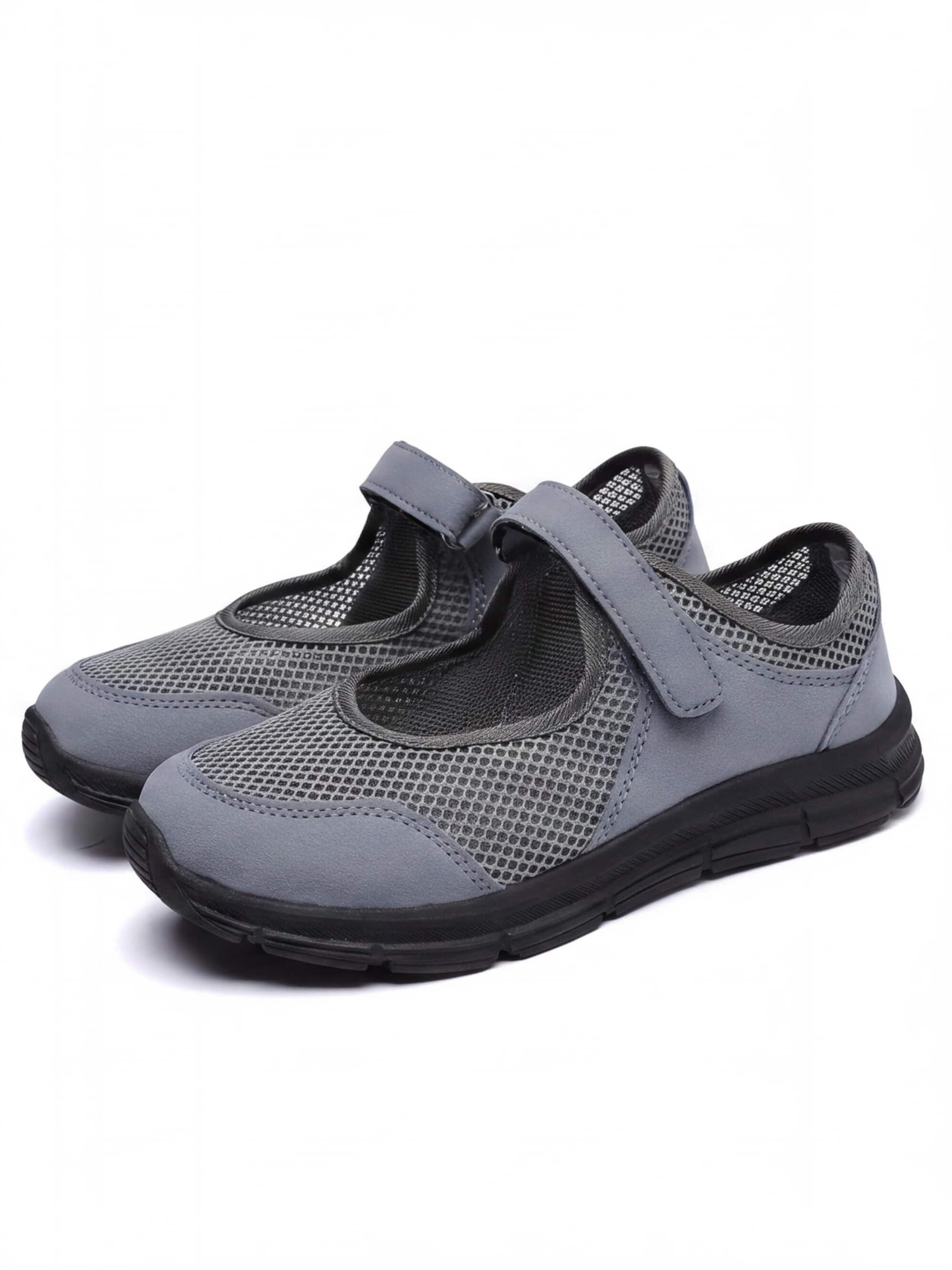 Women’s Mesh Mary Jane Strap Sneakers