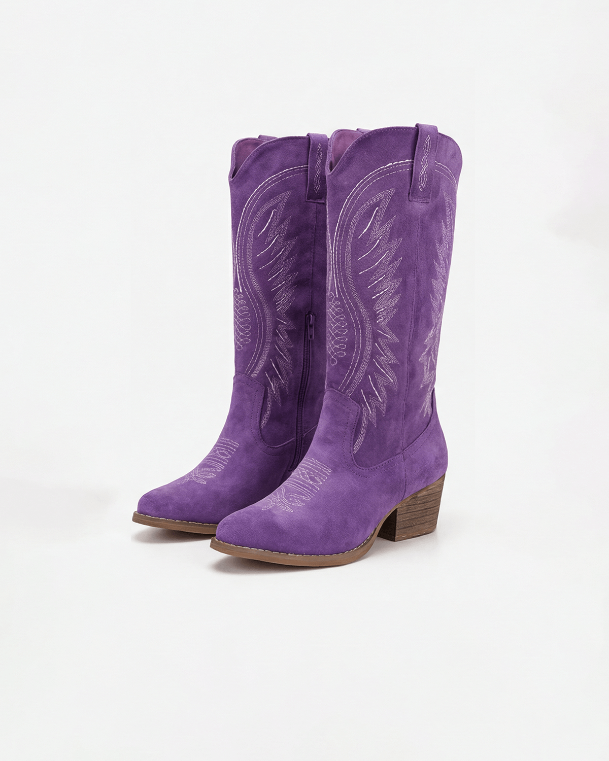 Women’s Western Embroidered Mid-Calf Boots