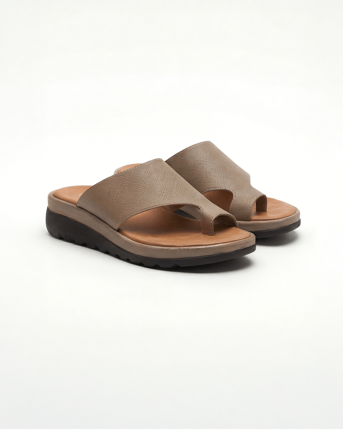 Women’s Toe-Loop Platform Slide Sandals