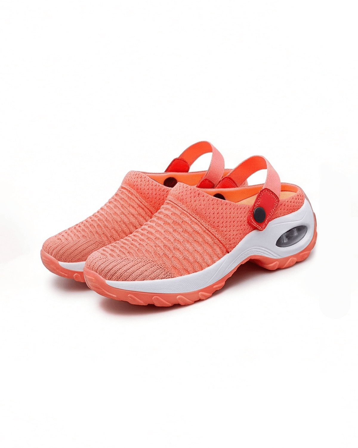 Women’s Mesh Clog Sneakers with Heel Strap