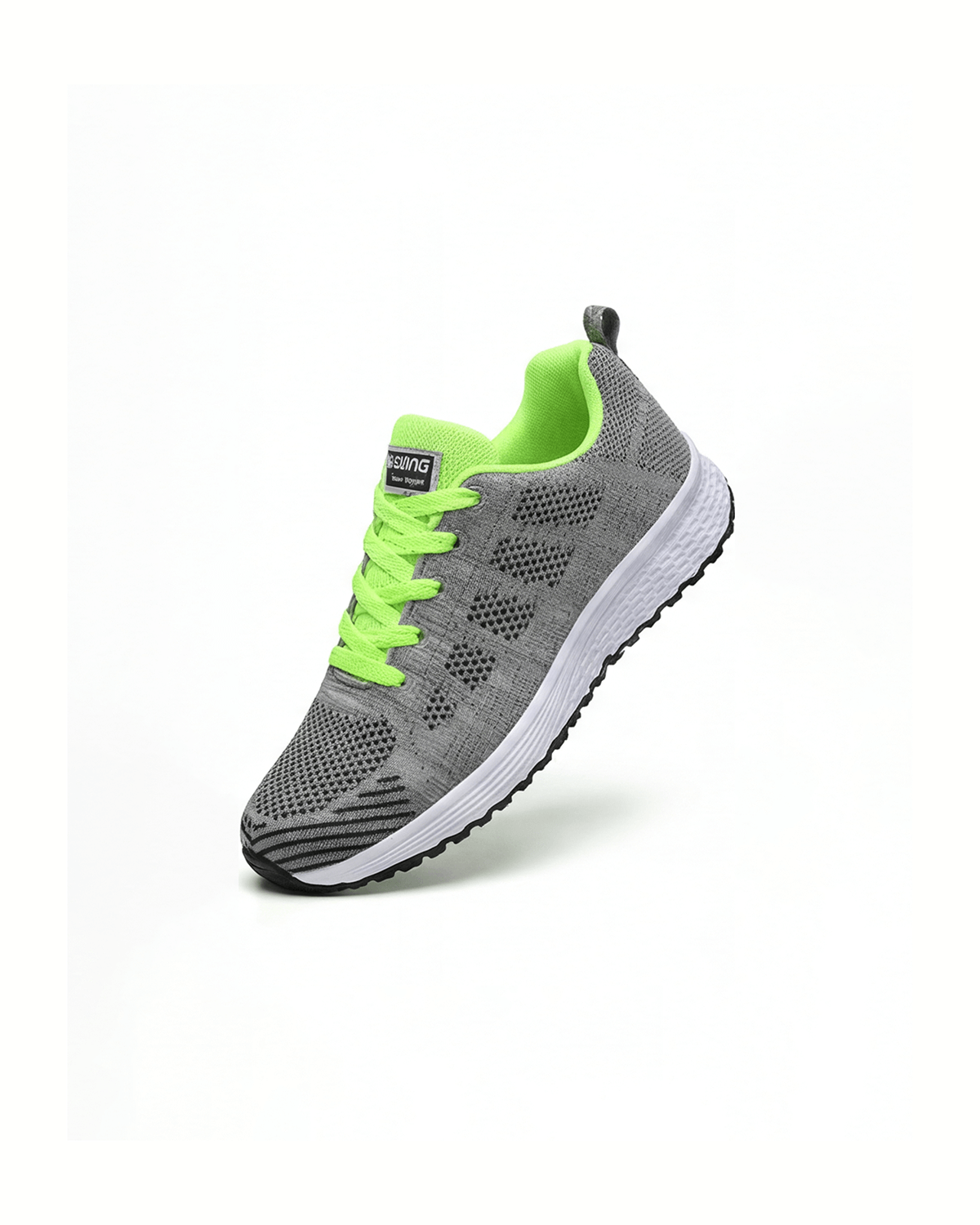 Women’s Knit Lace-Up Running Sneakers