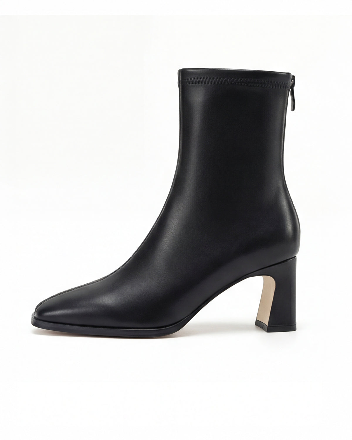 Women’s Square-Toe Block Heel Ankle Boots