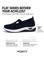 Women’s Knit Slip-On Casual Sneakers with Cutouts